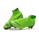 Tacón de Fútbol Nike Mercurial Superfly VI 360 Elite FG Verde Negro