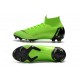 Tacón de Fútbol Nike Mercurial Superfly VI 360 Elite FG Verde Negro