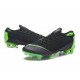 Zapatillas de fútbol Nike Mercurial Vapor XII Elite FG Verde Negro