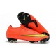 Botas de Futbol Nuevas 2018 Nike Mercurial Vapor XII Elite FG Naranja Amarillo