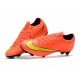 Botas de Futbol Nuevas 2018 Nike Mercurial Vapor XII Elite FG Naranja Amarillo