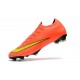 Botas de Futbol Nuevas 2018 Nike Mercurial Vapor XII Elite FG Naranja Amarillo