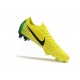 Botas de Fútbol Nike Mercurial Vapor 12 Elite FG Amarillo Voltio Negro
