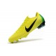 Botas de Fútbol Nike Mercurial Vapor 12 Elite FG Amarillo Voltio Negro