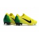 Botas de Fútbol Nike Mercurial Vapor 12 Elite FG Amarillo Voltio Negro