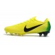 Botas de Fútbol Nike Mercurial Vapor 12 Elite FG Amarillo Voltio Negro
