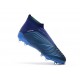 Nuevo Botas de fútbol Adidas Predator 18+ FG Azul Blanco