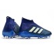 Nuevo Botas de fútbol Adidas Predator 18+ FG Azul Blanco