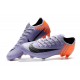 Nuevas Zapatillas de fútbol Nike Mercurial Vapor XII Elite FG Púrpura Naranja Negro
