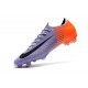 Nuevas Zapatillas de fútbol Nike Mercurial Vapor XII Elite FG Púrpura Naranja Negro