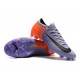 Nuevas Zapatillas de fútbol Nike Mercurial Vapor XII Elite FG Púrpura Naranja Negro
