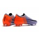 Nuevas Zapatillas de fútbol Nike Mercurial Vapor XII Elite FG Púrpura Naranja Negro