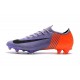 Nuevas Zapatillas de fútbol Nike Mercurial Vapor XII Elite FG Púrpura Naranja Negro