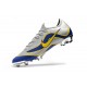 2018 Botas de Fútbol Nike Mercurial Vapor 12 Elite FG Plata Azul Amarillo