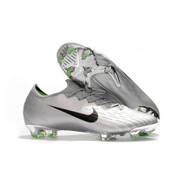 Baratas Botas de fútbol Nike Mercurial Vapor XII FG - Plata Negro