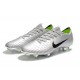 Baratas Botas de fútbol Nike Mercurial Vapor XII FG - Plata Negro