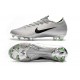 Baratas Botas de fútbol Nike Mercurial Vapor XII FG - Plata Negro