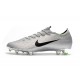 Baratas Botas de fútbol Nike Mercurial Vapor XII FG - Plata Negro