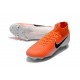 Baratas Zapatillas de fútbol Nike Mercurial Superfly VI 360 Elite FG Naranja Blanco