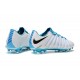 Nuevo Tacón de fútbol Nike HyperVenom Phantom III FG Azul Blanco