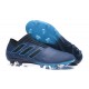 Baratas Botas de fútbol Adidas Nemeziz 17+ 360 Agility FG Negro Azul