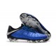 Tacos de futbol para Hombre Nike HyperVenom Phantom III FG Azul Negro Plata