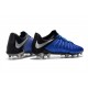 Tacos de futbol para Hombre Nike HyperVenom Phantom III FG Azul Negro Plata