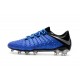 Tacos de futbol para Hombre Nike HyperVenom Phantom III FG Azul Negro Plata