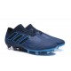 Baratas Botas de fútbol Adidas Nemeziz 17+ 360 Agility FG Negro Azul