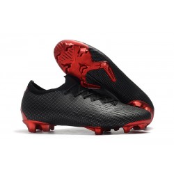 Zapatillas de fútbol Nike Mercurial Vapor XII Elite FG Jordan X PSG Negro Rojo