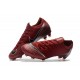 Zapatillas de fútbol Nike Mercurial Vapor XII Elite FG Negro Rojo
