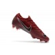 Zapatillas de fútbol Nike Mercurial Vapor XII Elite FG Negro Rojo