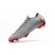 Zapatillas de fútbol Nike Mercurial Vapor XII Elite FG Gris Rojo