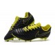 Zapatillas de fútbol Baratas Nike Tiempo Legend VII FG Amarillo Negro