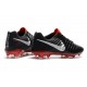 Botas de fútbol Nike Tiempo Legend VII Botas de Tacos Negro Rojo Plata