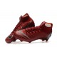 Baratas Zapatillas de fútbol Nike Mercurial Superfly VI 360 Elite FG Rojo Vino