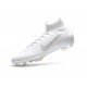 Baratas Zapatillas de fútbol Nike Mercurial Superfly VI 360 Elite FG Todo Blanco