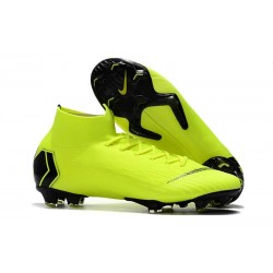 Baratas Zapatillas de fútbol Nike Mercurial Superfly VI 360 Elite FG Amarillo Fluorescente