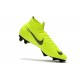 Baratas Zapatillas de fútbol Nike Mercurial Superfly VI 360 Elite FG Amarillo Fluorescente