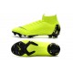 Baratas Zapatillas de fútbol Nike Mercurial Superfly VI 360 Elite FG Amarillo Fluorescente