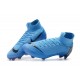 Baratas Zapatillas de fútbol Nike Mercurial Superfly VI 360 Elite FG Azul Negro