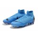 Baratas Zapatillas de fútbol Nike Mercurial Superfly VI 360 Elite FG Azul Negro
