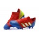 Zapatillas de fútbol Adidas Nemeziz Messi 18.1 FG Rojo Azul Plata