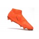 Zapatillas de fútbol adidas Nemeziz 18+ FG - Negro Naranja