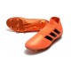 Zapatillas de fútbol adidas Nemeziz 18+ FG - Negro Naranja