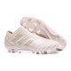Zapatos de fútbol Adidas Nemeziz 17+ 360 Agility FG Marrón Claro Sésamo Blanco