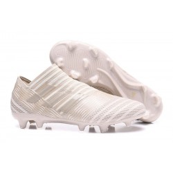 Zapatos de fútbol Adidas Nemeziz 17+ 360 Agility FG Marrón Claro Sésamo Blanco