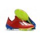 Botas Baratas - Zapatillas de fútbol Adidas X 18.1 FG Plata Rojo