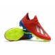 Botas Baratas - Zapatillas de fútbol Adidas X 18.1 FG Plata Rojo