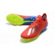 Botas Baratas - Zapatillas de fútbol Adidas X 18.1 FG Plata Rojo